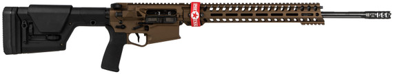 Patriot Ordnance Factory 01567 Revolution Gen4 Direct Impingement 6.5 Creedmoor 20 in 20+1 Burnt Bronze Adjustable Magpul PRS Stock 14 in M-LOK, Rifle