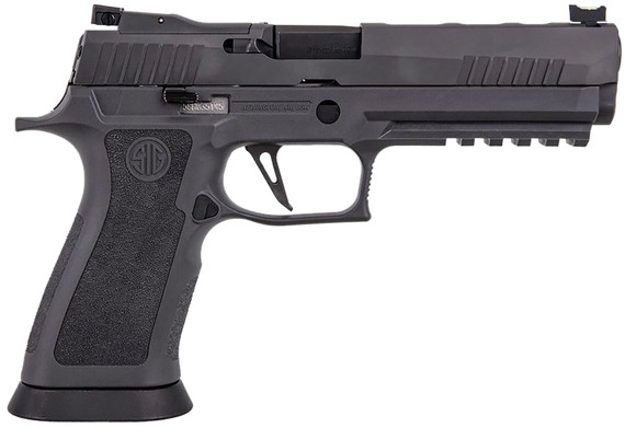 Sig Sauer 320X59LEGIONR2 P320 XFive Legion Full Size 9mm Luger 17+1, 5 in Black Steel Bull Barrel, Legion Gray Cerakote Optic Ready/Serrated Slide, Legion Gray Stainless Steel Frame w/Beavertail & Picatinny Rail, Legion Gray TXG Grips Right Hand, Pis