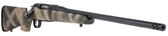 Bergara Rifles BPR33300WM Premier Highlander 300 Win Mag 3+1 24in Omni Muzzle Brake/Threaded Barrel, Sniper Gray Cerakote, Woodland Camo Grayboe Stock