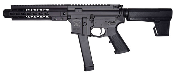 BRIGADE A0919011 9MM 9 BRL 8 RAIL GRAPHITE BLK