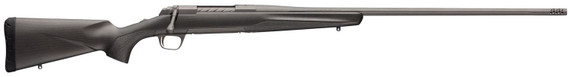Browning 035459294 X-Bolt Pro Tungsten 6.5 PRC 3+1 24 in Tungsten Gray Cerakote/ 4.49 in Fluted Barrel, Tungsten Gray Cerakote Stainless Steel Receiver, Tungsten Gray Cerakote/ Textured Grip Paneled Stock, Rifle
