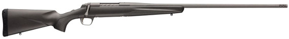 Browning 035459295 X-Bolt Pro Tungsten 30 Nosler 3+1 26 in Tungsten Gray Cerakote/ 4.49 in Fluted Barrel, Tungsten Gray Cerakote Stainless Steel Receiver, Tungsten Gray Cerakote/ Textured Grip Paneled Stock, Rifle