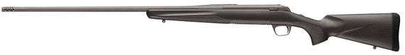 Browning 035459295 X-Bolt Pro Tungsten 30 Nosler 3+1 26 in Tungsten Gray Cerakote/ 4.49 in Fluted Barrel, Tungsten Gray Cerakote Stainless Steel Receiver, Tungsten Gray Cerakote/ Textured Grip Paneled Stock, Rifle