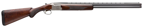 Browning 018142914 Citori White Lightning Full Size 410 Gauge Break Open 3 in 2rd, 26 in Polished Blued Over/Under Vent Rib Barrel, Silver Nitride Engraved Steel Receiver, Grade III/IV Oiled Black Walnut Wood Stock, Shotgun