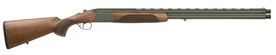 CZ-USA 06467 Upland Ultralight All-Terrain 20 Gauge Break Open 3 in 2rd, 28 in OD Green Cerakote Vent Rib Barrel, OD Green Cerakote Aluminum Receiver, Walnut Wood Fixed w/, Pistol Grip Stock, Right Hand, Shotgun