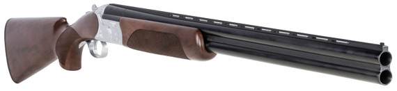 CZ-USA 06478 Redhead Premier 16 Gauge 2.75 in 2rd 28 in Gloss Black Chrome Barrel, Silver Satin Chrome Metal Finish, Walnut Stock Includes IC & M Chokes, Shotgun