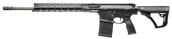 Daniel Defense 0216530063047 DD5 V5 6.5 Creedmoor 20 in 20+1 Black Hard Coat Anodized 6 Position w/SoftTouch Overmolding Stock MLOK, Rifle