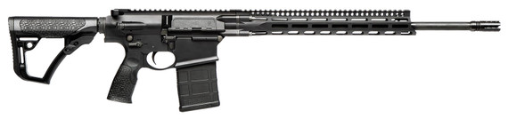 Daniel Defense 0216530063055 DD5 V5 *CA Compliant 6.5 Creedmoor 20 in 10+1 Black Hard Coat Anodized 6 Position w/SoftTouch Overmolding Stock MLOK, Rifle