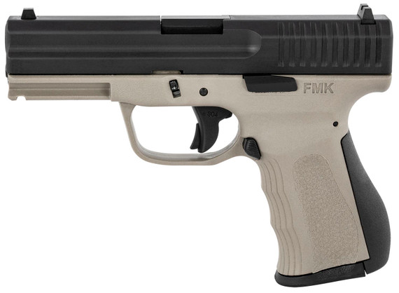FMK Firearms 9C1G2, Striker Fired, Semi-automatic, Polymer Framed Pistol, 9MM, 4 in Barrel, Black Slide, Dark Grey Polymer Frame, 14 Rounds, 1 Magazine FMKG9C1G2PSS