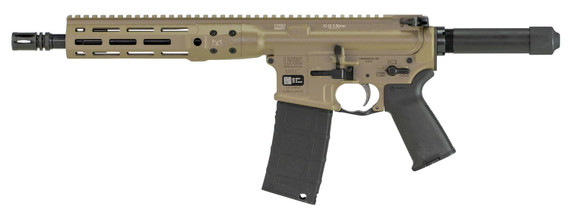 LWRC ICDIP5CK10ML Individual Carbine Sports South Exclusive 5.56x45mm NATO 30+1 10.50 in Black Steel Barrel, FDE Cerakote Aluminum Integrated Rail Base Receiver, Synthetic Buffer Tube, Black Magpul Grips, Pistol