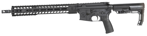 Radical Firearms FR16556SOC15MHR Forged MHR 5.56x45mm NATO 16in 30+1 Black Anodized Black 6 Position B5 Bravo Adjustable Stock Black Polymer Grip Right Hand