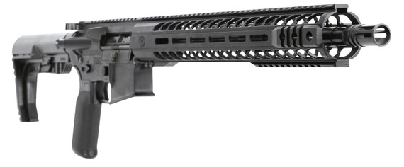 Radical Firearms FR16556SOC15MHR Forged MHR 5.56x45mm NATO 16in 30+1 Black Anodized Black 6 Position B5 Bravo Adjustable Stock Black Polymer Grip Right Hand