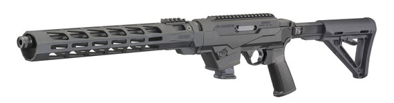 Ruger 19124 PC Carbine 9mm Luger 10+1 16.12 in Threaded/Fluted Barrel, Type III Hard Coat Anodized Aluminum Alloy Receiver, Magpul 6 Position MOE Stock, M-LOK Accessory Slots, Rifle