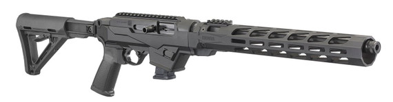 Ruger 19124 PC Carbine 9mm Luger 10+1 16.12 in Threaded/Fluted Barrel, Type III Hard Coat Anodized Aluminum Alloy Receiver, Magpul 6 Position MOE Stock, M-LOK Accessory Slots, Rifle