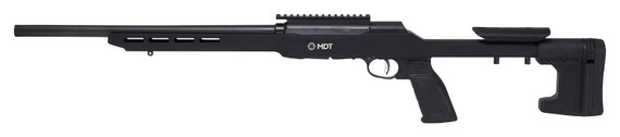 Savage Arms 47248 A22 Precision Full Size Semi-Auto 22 LR 10+1 18 in Barrel, Matte Black Metal Finish & Adjustable MDT ACC Aluminum Chassis Matte Black Stock, Rifle