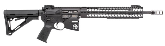 Spikes STR5620M2R Rare Breed Crusader 5.56x45mm NATO 14.50 in No, Magazine Black Hard Coat Anodized Adjustable Magpul CTR Stock, Rifle