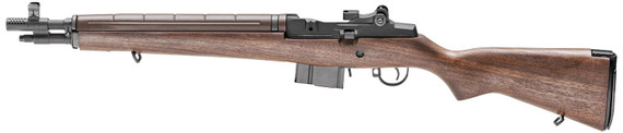 Springfield Armory AA9622 M1A SOCOM 16 Tanker 308 Win/7.62 NATO 10+1 16.25 in Black Parkerized Steel Barrel & Receiver, Fixed Walnut Stock, Rifle