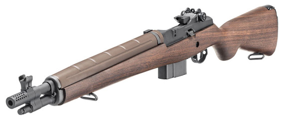 Springfield Armory AA9622 M1A SOCOM 16 Tanker 308 Win/7.62 NATO 10+1 16.25 in Black Parkerized Steel Barrel & Receiver, Fixed Walnut Stock, Rifle