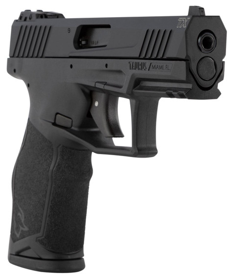 Taurus 1TX22241 TX22 22 LR 16+1 4.10 in Matte Black Steel Threaded Barrel, Black Hard Coat Anodized Serrated Slide, Black Polymer Frame w/Picatinny Rail, Black Ergonomic Polymer Grips, Pistol