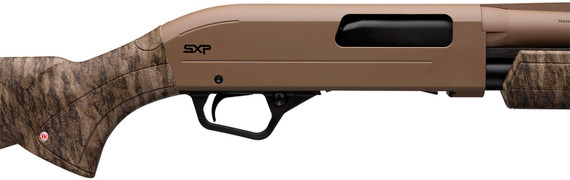 Winchester 512364292 SXP Hybrid Hunter 12 Gauge 3.5 in 4+1 (2.75 in) 28 in Vent Rib Steel Barrel, FDE Perma-Cote Barrel/Alloy Receiver, Mossy Oak Bottomland Stock & Forearm, Includes 3 Invector-Plus Chokes, Shotgun
