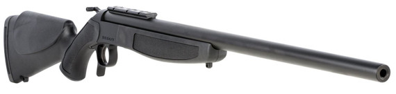 CVA CR4911 Scout Full Size 35 Whelen 1 Shot, 25 in Matte Blued Steel Barrel & Receiver, Black Fixed Synthetic Stock, Right Hand, Rifle