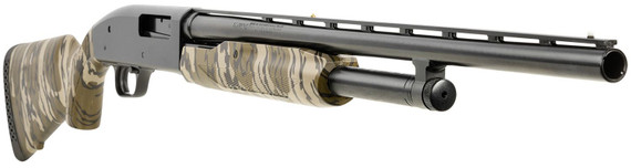 Maverick Arms 32203 88 All Purpose Youth 20 Gauge 3 in 5+1 22 in Blued Vent Rib Barrel w/Modified, Choke Tube, Dual Bead Sights, Dual Extractors, Anti-Jam Elevator, Mossy Oak Treestand Synthetic Stock, 12 in Fixed LOP, Cross-Bolt Safety, Shotgun