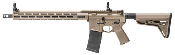 Springfield Armory STV916556F SAINT Victor 5.56x45mm NATO 30+1 16in Black Melonite Barrel Flat Dark Earth Rec Flat Dark Earth 6 Position Magpul MOE Stock MOE Grip Right Hand with M-LOK Handguard