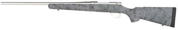 Howa HHS63111 M1500 HS Precision 308 Win 5+1 22 in, Stainless Steel Metal Finish & Gray Black Webbed Fixed HS Precision Stock, Rifle