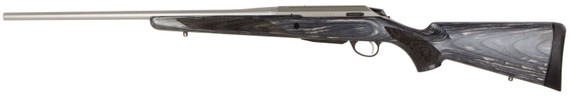 Tikka JRTXG316 T3x 308 Win 3+1 22.40 in Barrel, Stainless Steel Metal Finish, Oiled Gray Laminate Stock, Rifle
