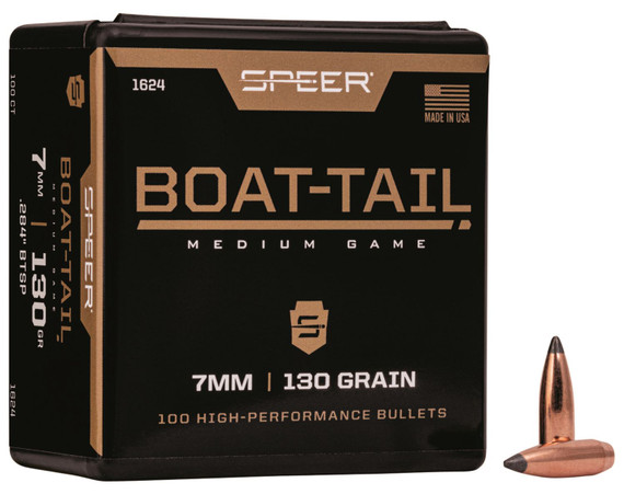 Speer 1624 Spitzer Boat Tail Soft Point