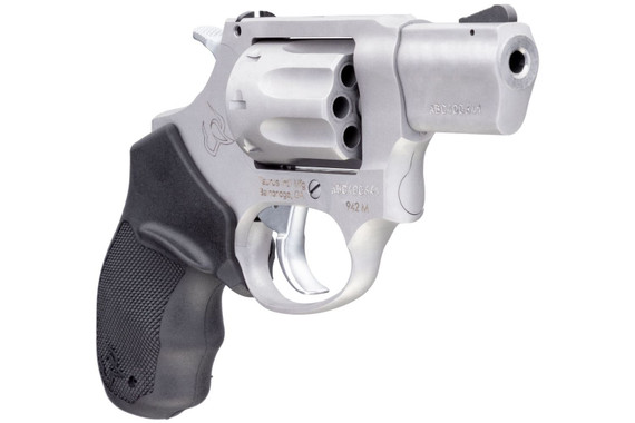 Taurus 2942M029 942 22 WMR 8rd 2 in Barrel, Overall Matte Finish Stainless Steel & Finger Grooved Black Polymer Grip , Revolver