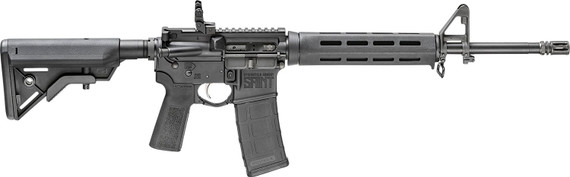 Springfield Armory ST916556BB5 SAINT 223 Rem/5.56 NATO 30+1 16 in Black Melonite Steel Barrel, Black Hard Coat Anodized Picatinny Rail Aluminum Receiver, M-LOK Handguard, Black Synthetic B5 Bravo Stock, Black B5 Type 23 Grip, Rifle
