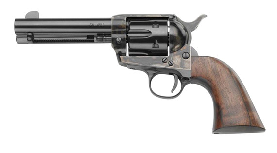 Pietta HF357CHS434NM 1873 Great Western II Californian 357 Mag 6rd 4.75 in Blued Steel Barrel & Cylinder, Color Case Hardened Steel Frame, Walnut Grip, Exposed Hammer , Revolver
