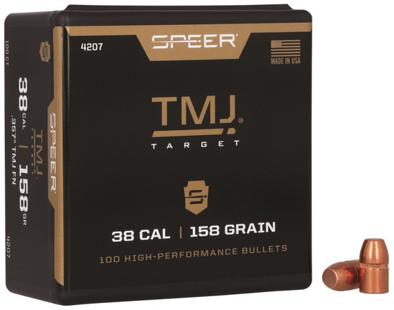 Speer 4207 Total Metal Jacket Flat Nose