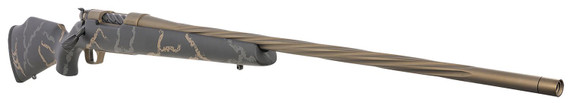 Weatherby MWL05N300WR8B Mark V Weathermark LTD Full Size 300 Wthby Mag 3+1 26 in Burnt Bronze Cerakote Spiral Fluted Barrel, Steel Receiver, Monte Carlo Black w/Gray & Brown Accents Synthetic Stock, Right Hand, Rifle