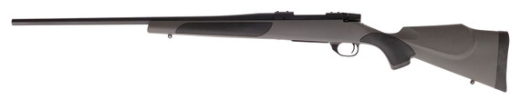 Weatherby VGT65PPR4O Vanguard Accuguard 6.5 PRC 3+1 26 in Black w|Gray Webbing Fixed Monte Carlo Griptonite Stock Matte Blued Right Hand