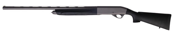 Weatherby EST2026PGM Element Full Size 20 Gauge Semi-Auto 3 in 4+1 26 in Tungsten Gray Cerakote Chrome Lined Vent Rib Barrel, Steel Receiver, Griptonite Black Synthetic Stock, Right Hand, Shotgun