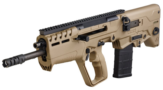 IWI T7F2010 Tavor 7 7.62x51mm NATO Caliber with 20 in Barrel, 10+1 Capacity, FDE Metal Finish, FDE Fixed Bullpup Stock & Polymer Grip Hand, Rifle
