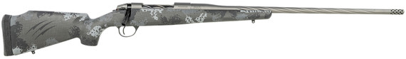 Fierce FCETW65PRCTIPH Twisted Edge 6.5 PRC 4+1 24 in Phantom Camo Carbon Fiber Stock, Gray Cerakote, Right Hand, Rifle