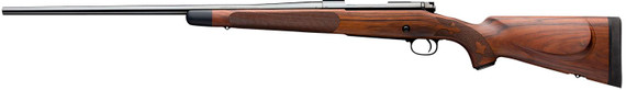 Winchester 535239212 Model 70 Super Grade 243 Win 5+1 22 in Barrel, Polished Blued Steel Receiver, Controlled Ejection, AAA French Walnut Stock w/Ebony Forearm Tip/Polished Steel Grip Cap & Shadowline Cheekpiece, Rifle