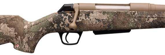 Winchester 535773289 XPR Hunter 6.5 Creedmoor 3+1 22 in Barrel w/Muzzle Brake, FDE Perma-Cote Barrel/Receiver, TrueTimber Strata Synthetic Stock w/Textured Grip Panels, M.O.A. Trigger System, Rifle