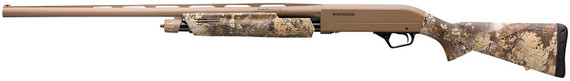 Winchester 512401392 SXP Hybrid Hunter 12 Gauge 3 in 4+1 (2.75 in) 28 in Vent Rib Barrel w/Chrome-Plated Chamber & Bore, FDE Perma-Cote Barrel/Alloy Receiver, TrueTimber Prairie Stock & Forearm, Includes 3 Invector-Plus Chokes, Shotgun