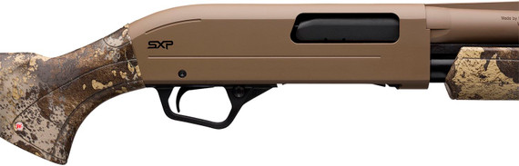 Winchester 512401392 SXP Hybrid Hunter 12 Gauge 3 in 4+1 (2.75 in) 28 in Vent Rib Barrel w/Chrome-Plated Chamber & Bore, FDE Perma-Cote Barrel/Alloy Receiver, TrueTimber Prairie Stock & Forearm, Includes 3 Invector-Plus Chokes, Shotgun
