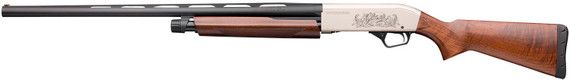 Winchester 512404691 SXP Upland Field 20 Gauge 3 in 5+1 (2.75 in) 26 in Vent Rib Barrel, Matte Nickel Engraved Receiver, Grade II/III Satin Turkish Walnut Stock, Includes 3 Invector-Plus Chokes, Shotgun
