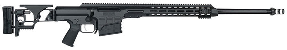 Barrett 18478 MRAD 338 Lapua Mag 10+1 26 in Fluted Barrel, Black Cerakote Aluminum Receiver, Folding Stock w/Adjustable LOP, Adjustable Match Grade Trigger, Safety &, Magazine Release, Rifle