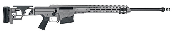 Barrett 18489 MRAD 300 Win Mag 10+1 26 in Fluted Barrel, Gray Aluminum Receiver, Gray Synthetic Folding Stock w/Adjustable LOP, Adjustable Match Grade Trigger, Safety &, Magazine Release, Rifle