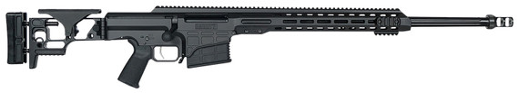 Barrett 18493 MRAD 308 Win 10+1 17 in Fluted Barrel, Black Cerakote Aluminum Receiver, Synthetic Folding Stock w/Adjustable LOP, Adjustable Match Grade Trigger, Safety &, Magazine Release, Rifle