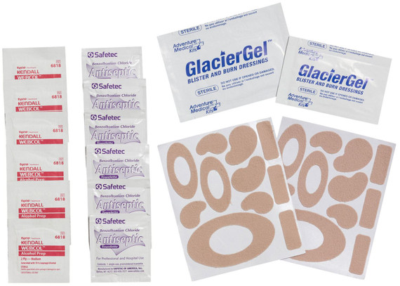 Adventure Medical Kits 01550667 Blister Medic Kit Blister Prevention Brown 24 Precut Shapes