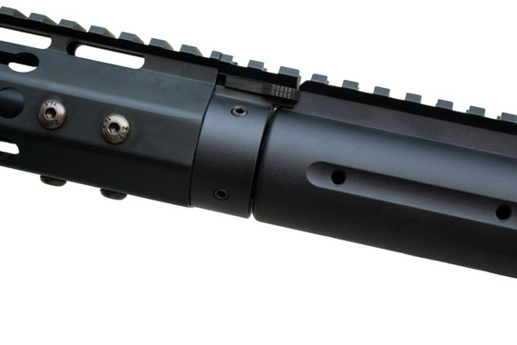 TNW Firearms ASRXADPTXXXXBKXX AR-15 Shroud Adapter For ASR, Aluminum w/Black Finish, Includes Additional Barrel Nut