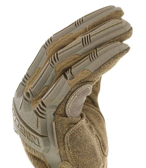 Mechanix Wear MPT72010 M-Pact Coyote Synthetic Leather Large TPR Closure Gloves